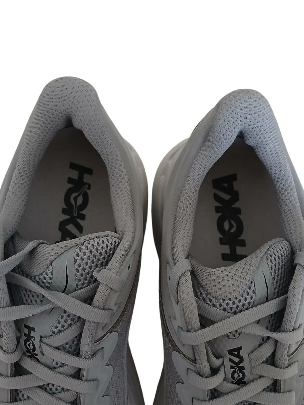 HOKA ONE ONE Bondi 9 Platform Running Shoes Men's 9D Galactic Grey/Stellar Grey